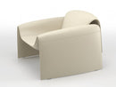 Vintage Classic and Contemporary Fabric Armchair Cream