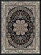 Mashad 722146 Dark Blue Traditional Persian Area Rug