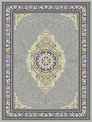 Mashad 722255 Gray Traditional Persian Area Rug