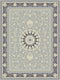 Mashad 722257 Gray Traditional Persian Area Rug