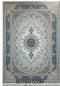 Mashad 723502 Traditional Persian Area Rug Silver