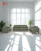 Byron Fabric Modern Sofa Set Green