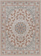 Mashad 802077 Silver Traditional Persian Area Rug