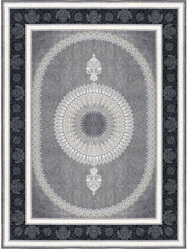 Dariush 1412 Traditional Persian Area Rug Metalic