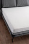 Latex Queen Bedroom Suite Luxury Modern Bed + Mattress + 2 Bed Side Table
