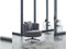 Braga Luxury Grey Velvet Sofa Set
