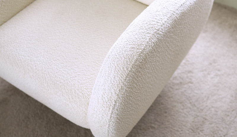 Canyon Luxury Velvet Sofa Set Cream