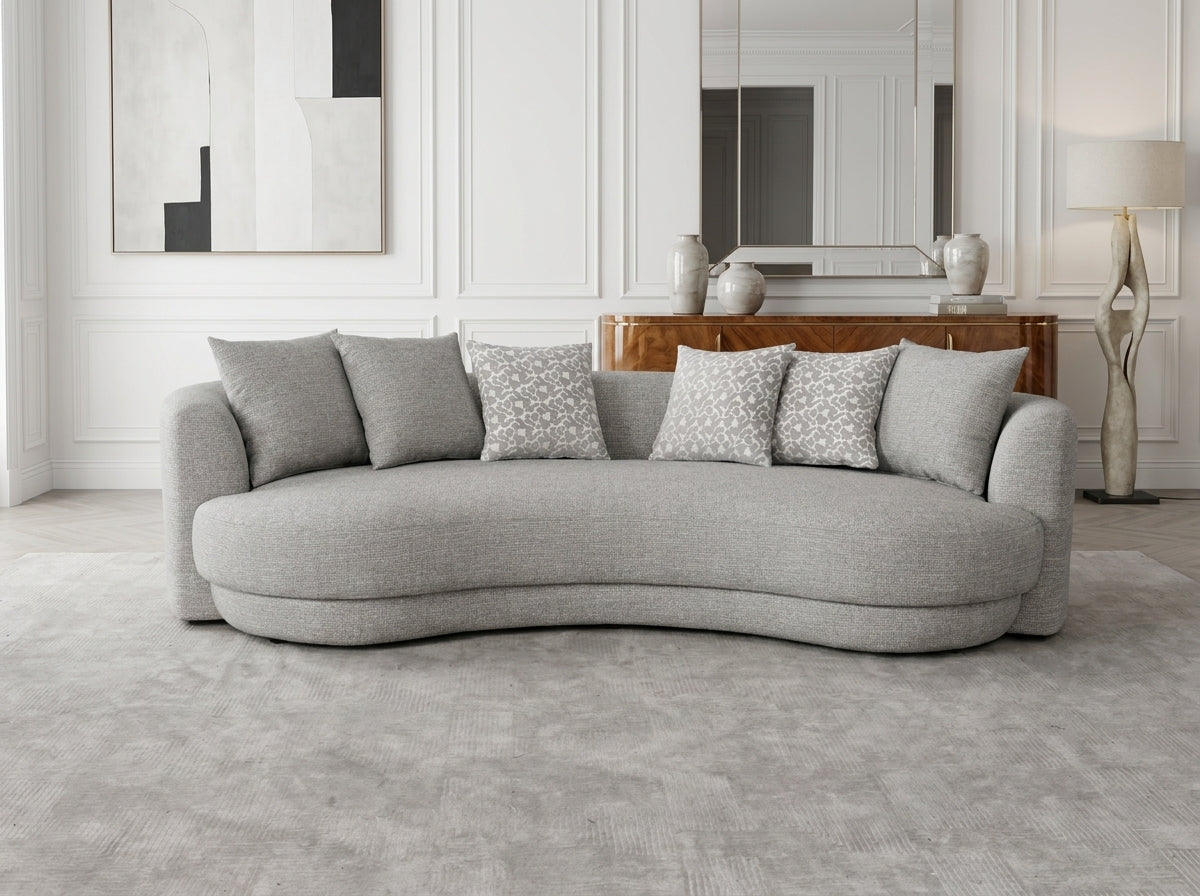 Havana Light Grey 4 Seater Sofa | Dandenong & Hoppers Crossing