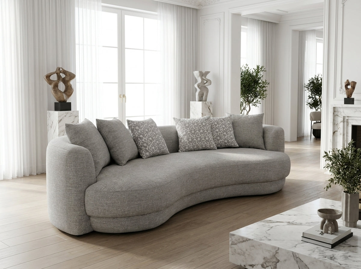 Havana Light Grey 4 Seater Sofa | Dandenong & Hoppers Crossing