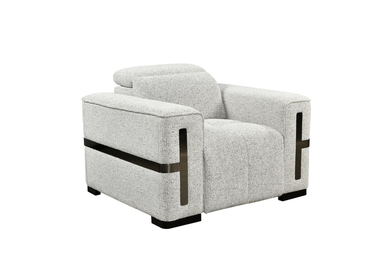1 Seater Electric Recliner Fabric Sofa