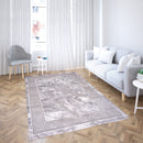 Marmaris D380A Grey/V.Grey Modern Area Rug