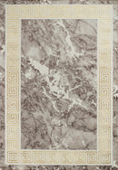 Marmaris D380A Modern Area Rug Cream V.Gold