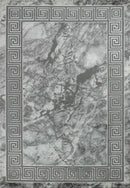 Marmaris D380A Modern Area Rug D.Grey V.Grey