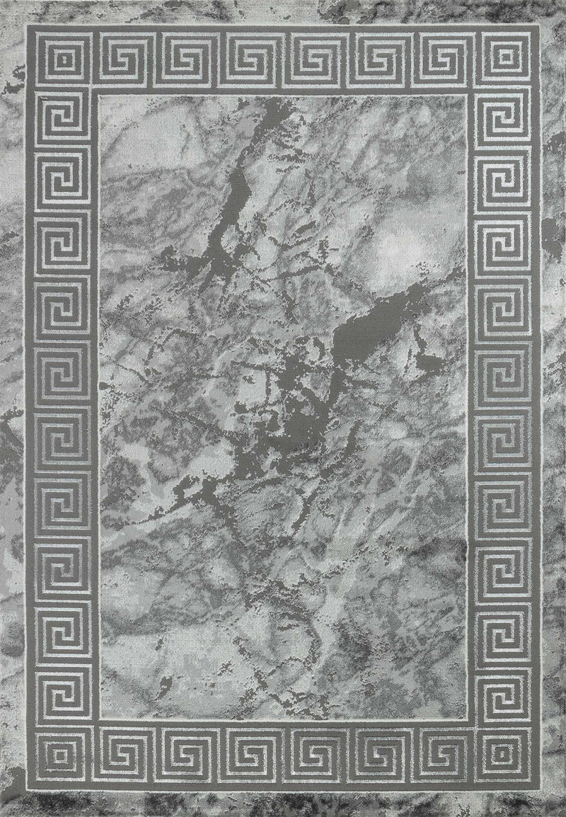 Marmaris D380A Modern Area Rug D.Grey V.Grey
