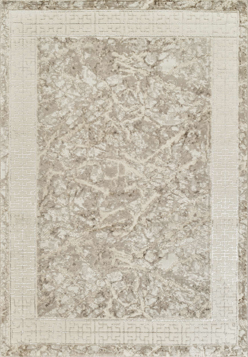 Marmaris D389A Modern Area Rug Beige V.Beige