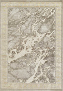 Marmaris D634A Modern Area Rug Cream V.Gold