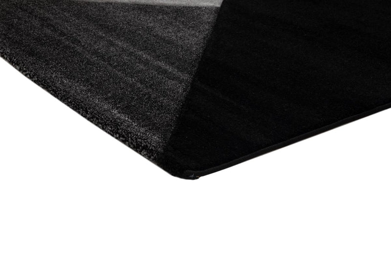 Faery FE394 Black Dark Grey Modern Rug