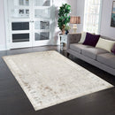 Elmas T531A Modern Area Rug Cream White