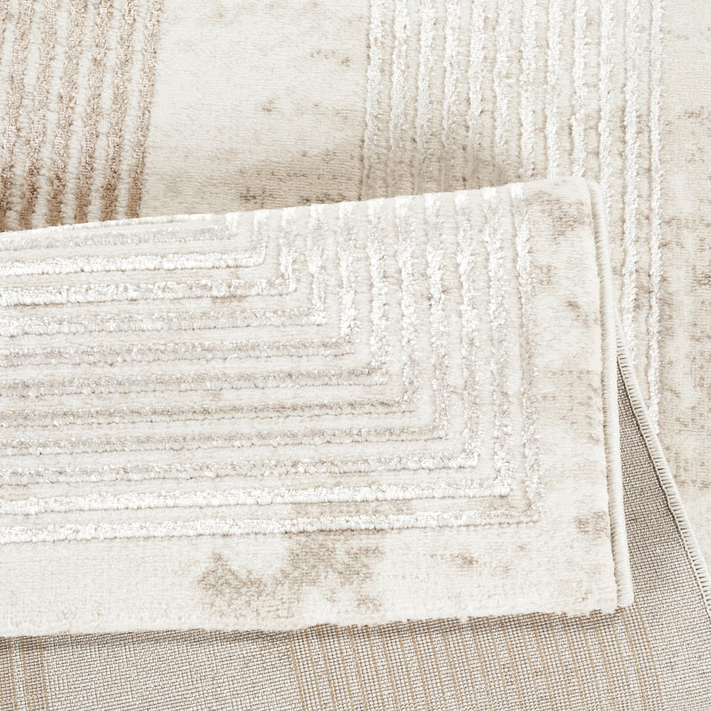 Elmas T521A Modern Area Rug Cream V.Beige