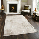 Elmas T532A Modern Area Rug Cream White