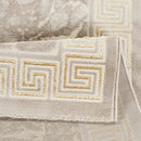 Marmaris D634A Modern Area Rug Cream V.Gold