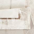 Elmas T519A Modern Area Rug Cream White