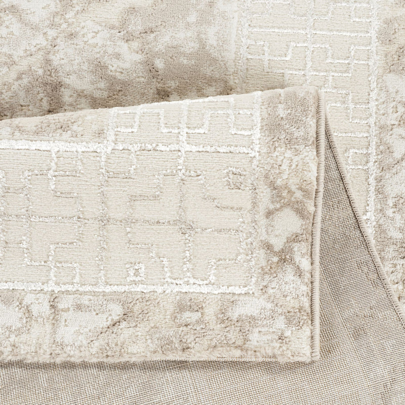 Marmaris D389A Modern Area Rug Beige V.Beige
