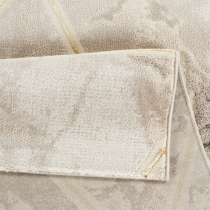 Marmaris D461A Modern Area Rug Beige V.Gold