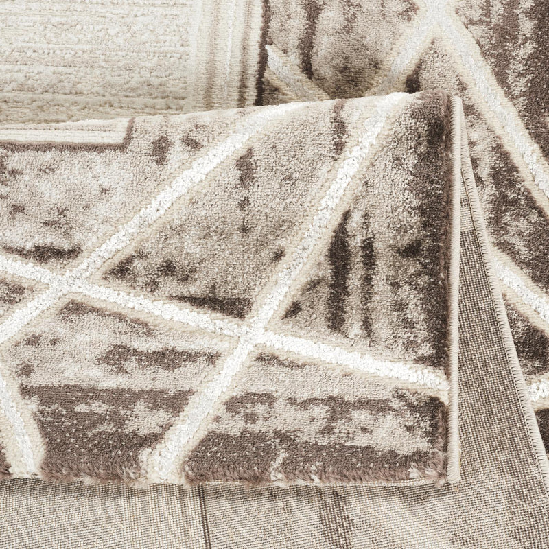 Marmaris T046A Modern Area Rug Beige Cream