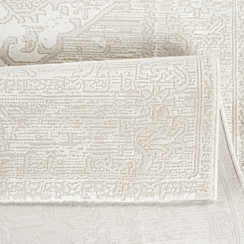 Anemon T056A Modern Area Rug Cream L.Beige