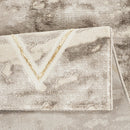 Marmaris D633A Modern Area Rug Beige V.Gold