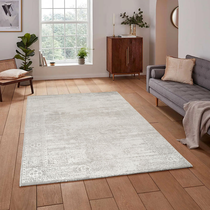 Anemon T025A Modern Area Rug L.Beige L.Grey