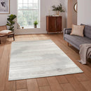 Anemon T053A Modern Area Rug Cream Silver