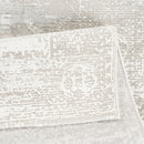 Anemon T025A Modern Area Rug Silver Cream