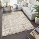 Marmaris T030A Modern Area Rug D.Beige Cream