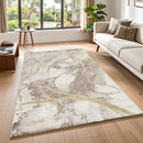 Marmaris T035A Modern Area Rug Cream Beige