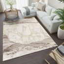 Marmaris T042A Modern Area Rug Cream Beige