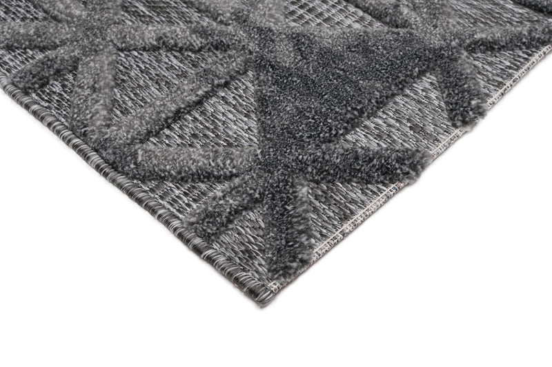 Venus E697A Dark Grey Modern Area Rug