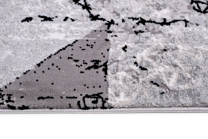 Marmaris E533B Grey/V.Grey Modern Area Rug