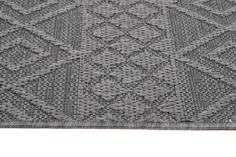 Sandra E7216 D.Grey Modern Rug