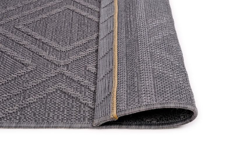 Sandra E7215 D.Grey Modern Rug