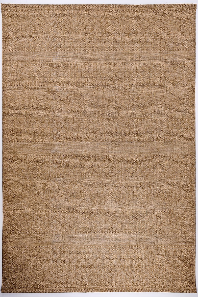 Sandra E7221 Beige Modern Area Rug For Living Room, Bedroom