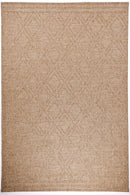 Sandra E7215 Beige Modern Area Rug For Living Room, Bedroom