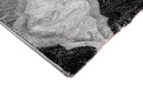 Faery 10140 Black Dark Grey Modern Area Rug