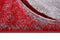 Faery G2855 Dark Red-Black Modern Hallway Runner