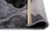 Faery 10140 Black Dark Grey Modern Area Rug