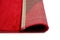 Faery Fe394 Dark Red-Black Modern Hallway Runner