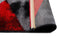 Faery G6511 Dark Red-Black Modern Area Rug