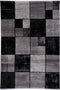 Faery E5142 Black Dark Grey Modern Area Rug
