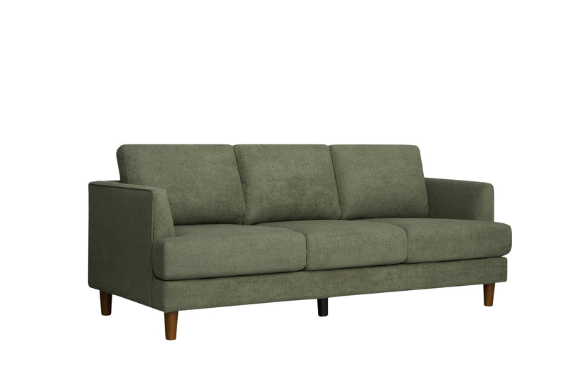 Byron Fabric Modern Sofa Set Green